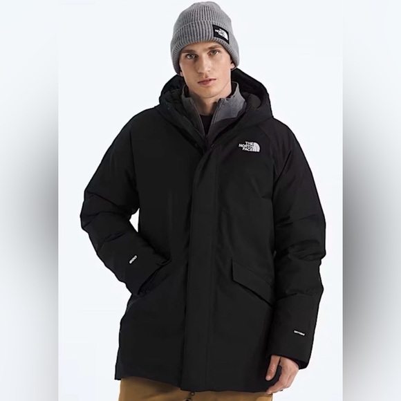The North Face Other - The North Face Explore Farther Parka TNF Black Men Size Large 600 Down Fill NWT
